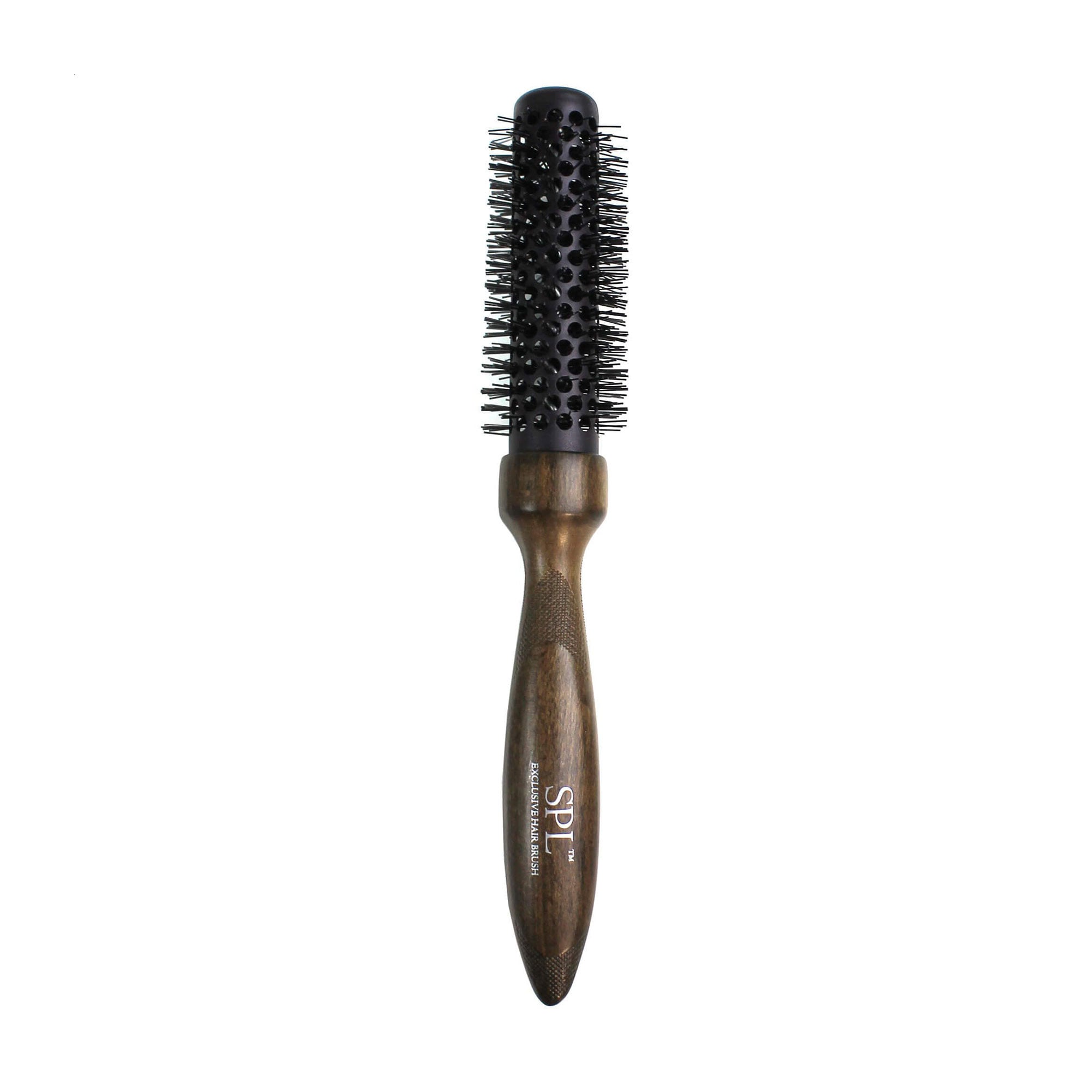 Термобраш для волосся SPL Exclusive Hair Brush з нейлоновою щетиною та дерев'яною ручкою, діаметр 25 мм, 1 шт (99241)